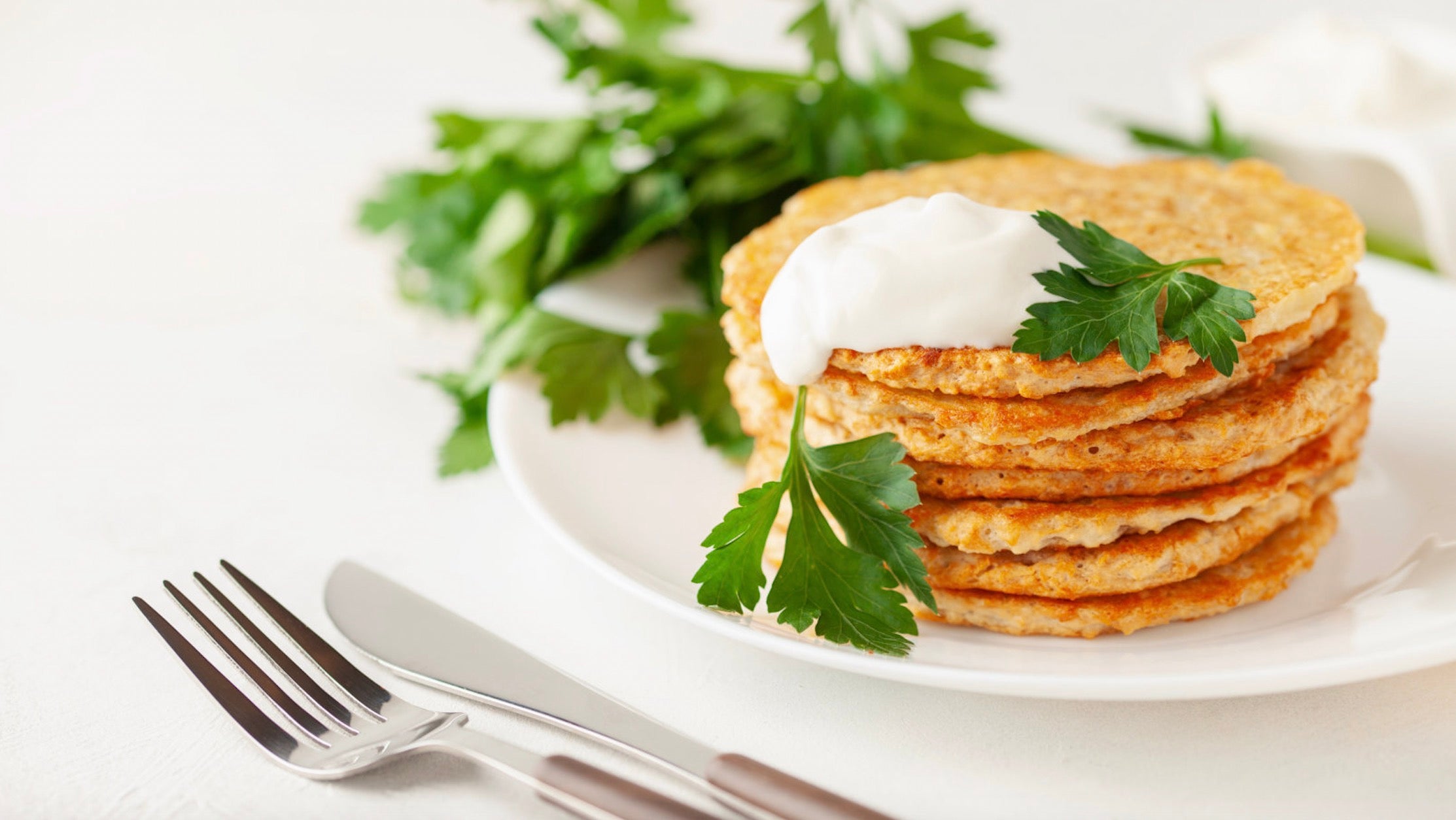Crispy Potato Fritters Recipe Easy & Golden – Sensarte Cookware