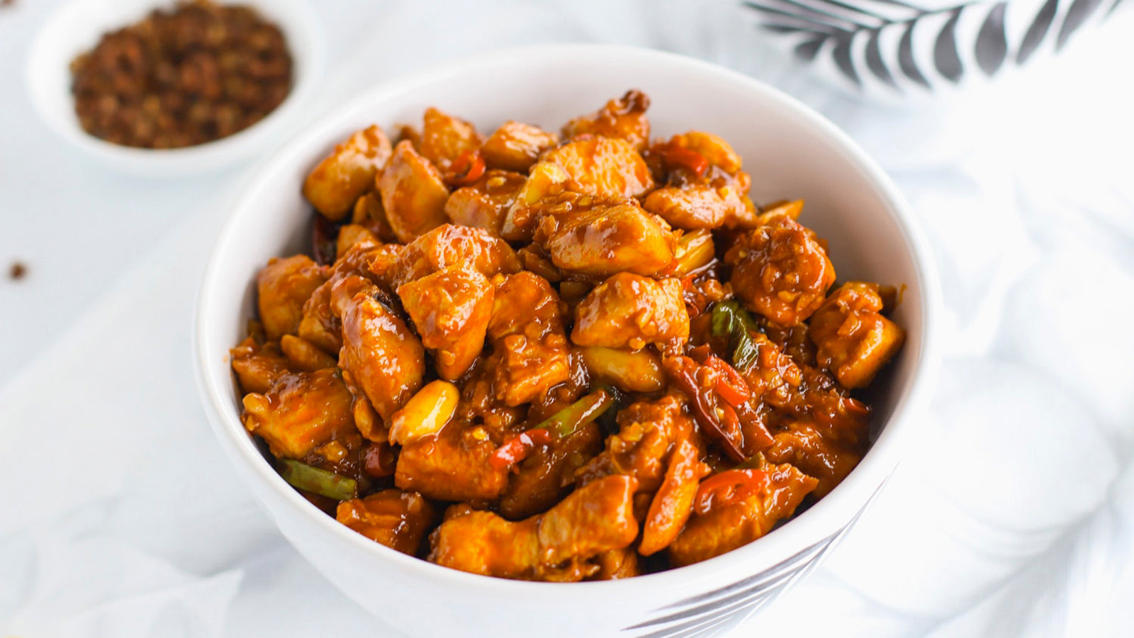 Kung Pao Chicken Recipe Spicy & Authentic – Sensarte Cookware