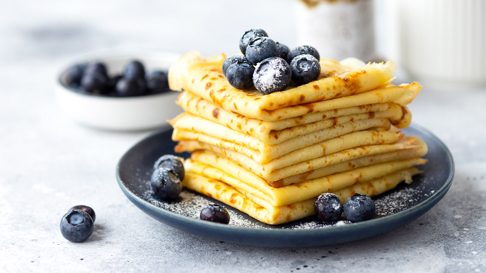 Recipe of Blueberry Bliss Crepes – Sensarte Cookware