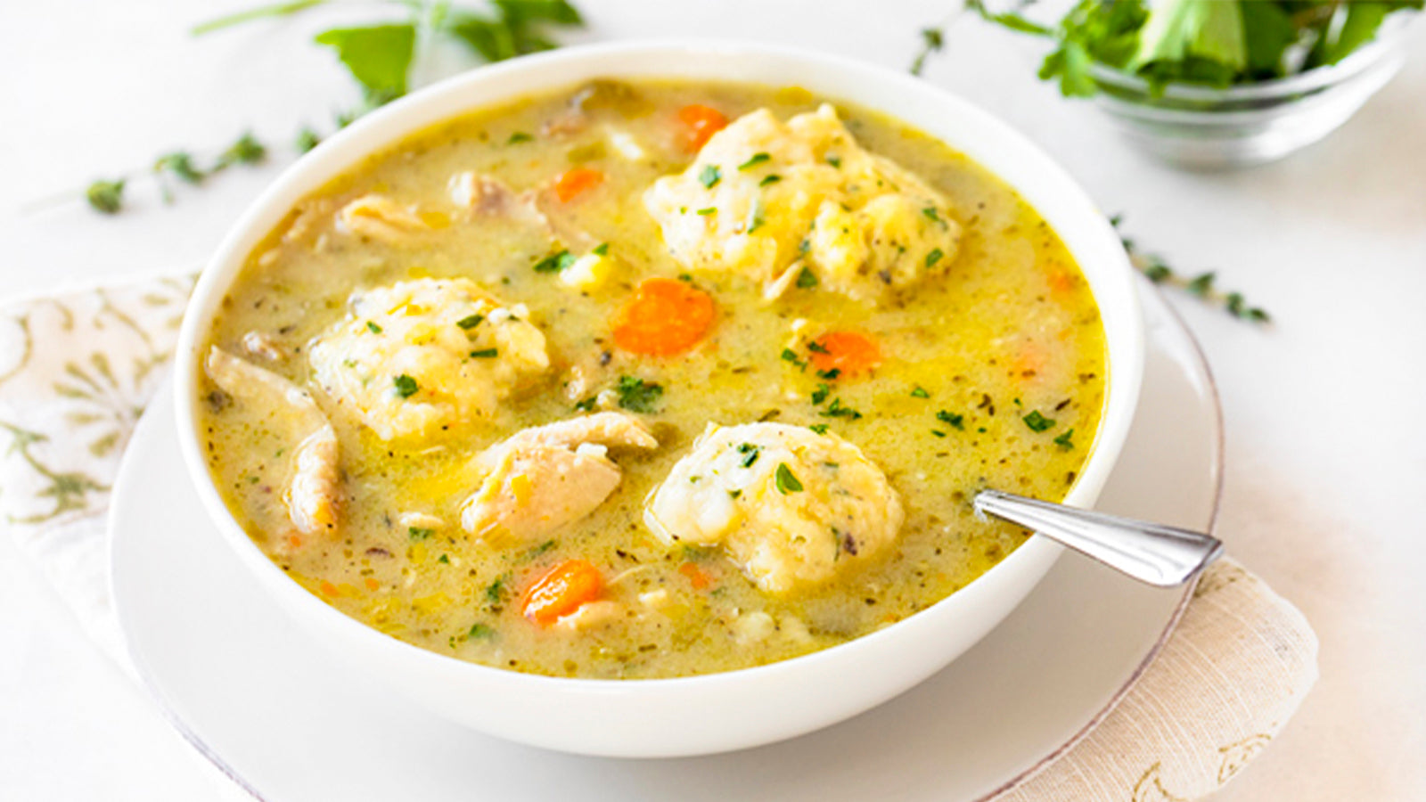 Classic Chicken and Dumplings Recipe – Sensarte Cookware