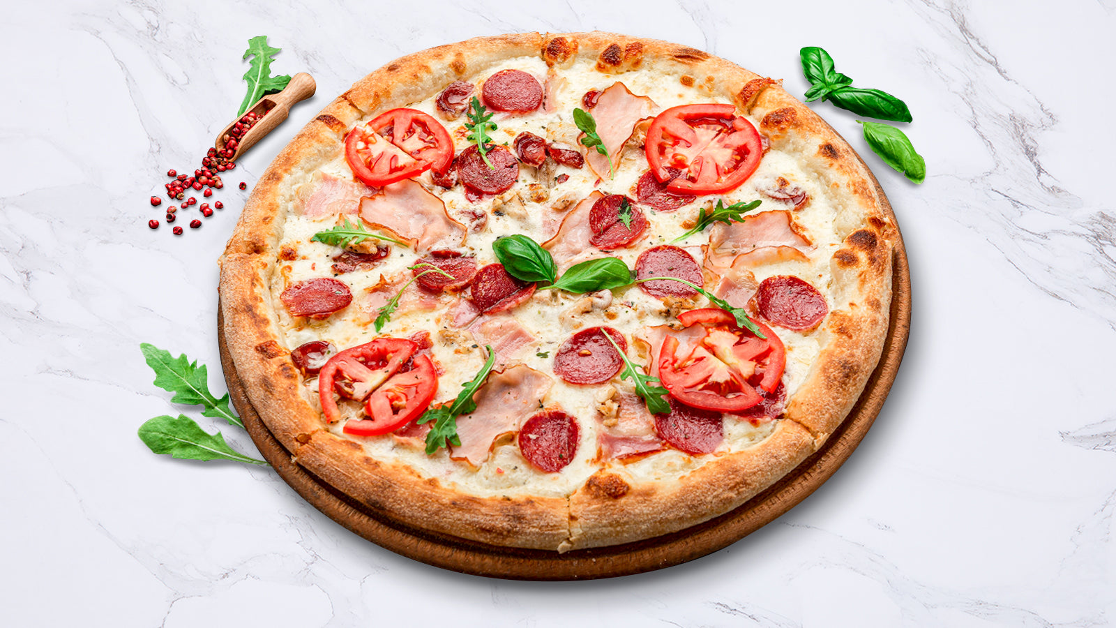Sausage Pizza Recipe with Peppers and Mushrooms – Sensarte Cookware