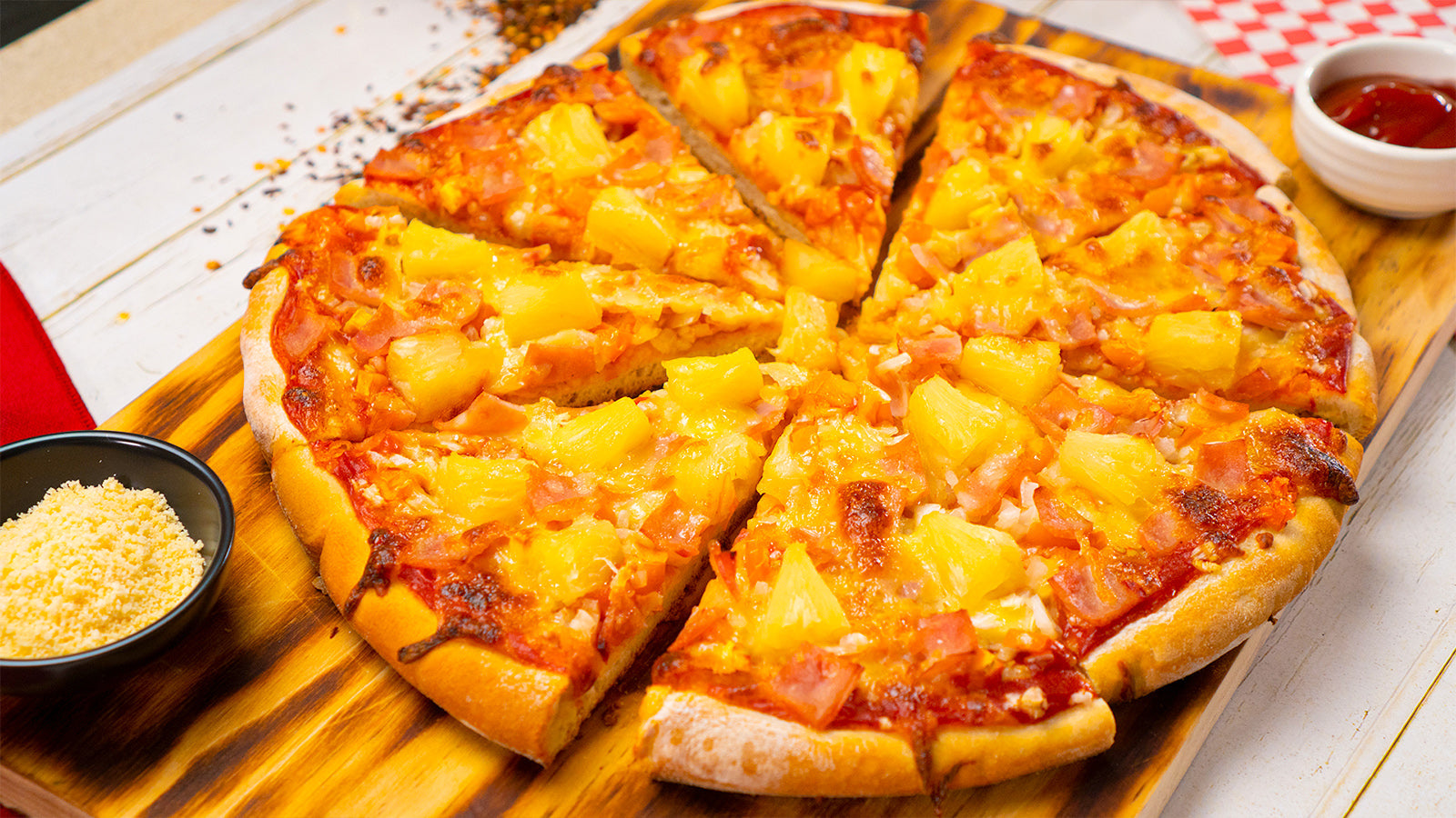 Hawaiian Pineapple Cheese Pizza Recipe (Homemade & Easy) – Sensarte Cookware