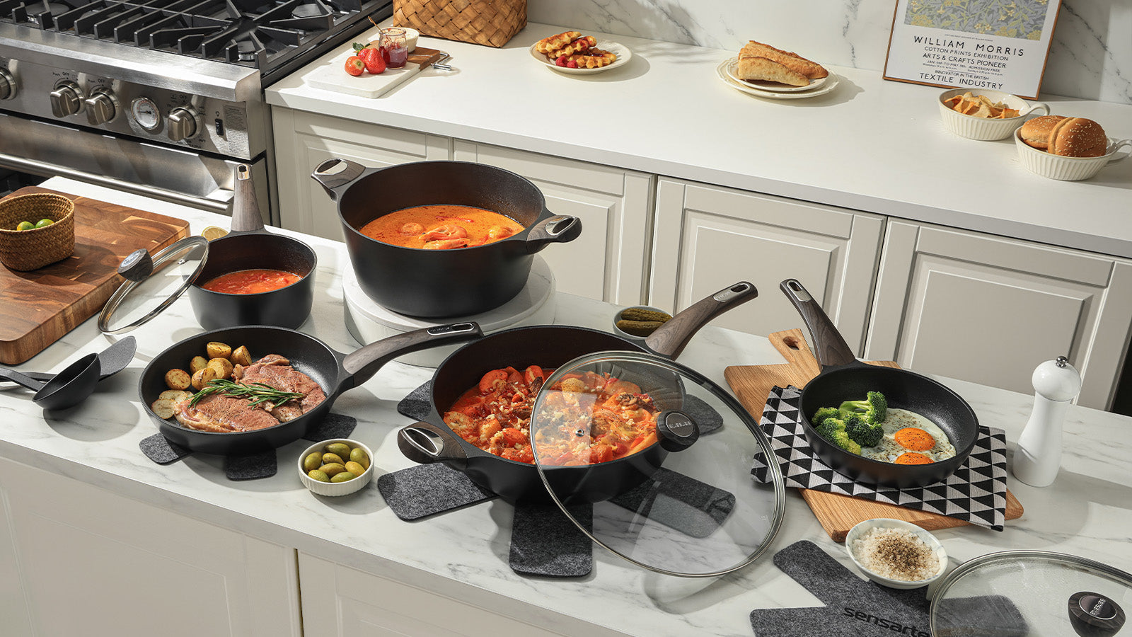 Cooking Beyond Boundaries: Nonstick for Food Creativity – Sensarte Cookware