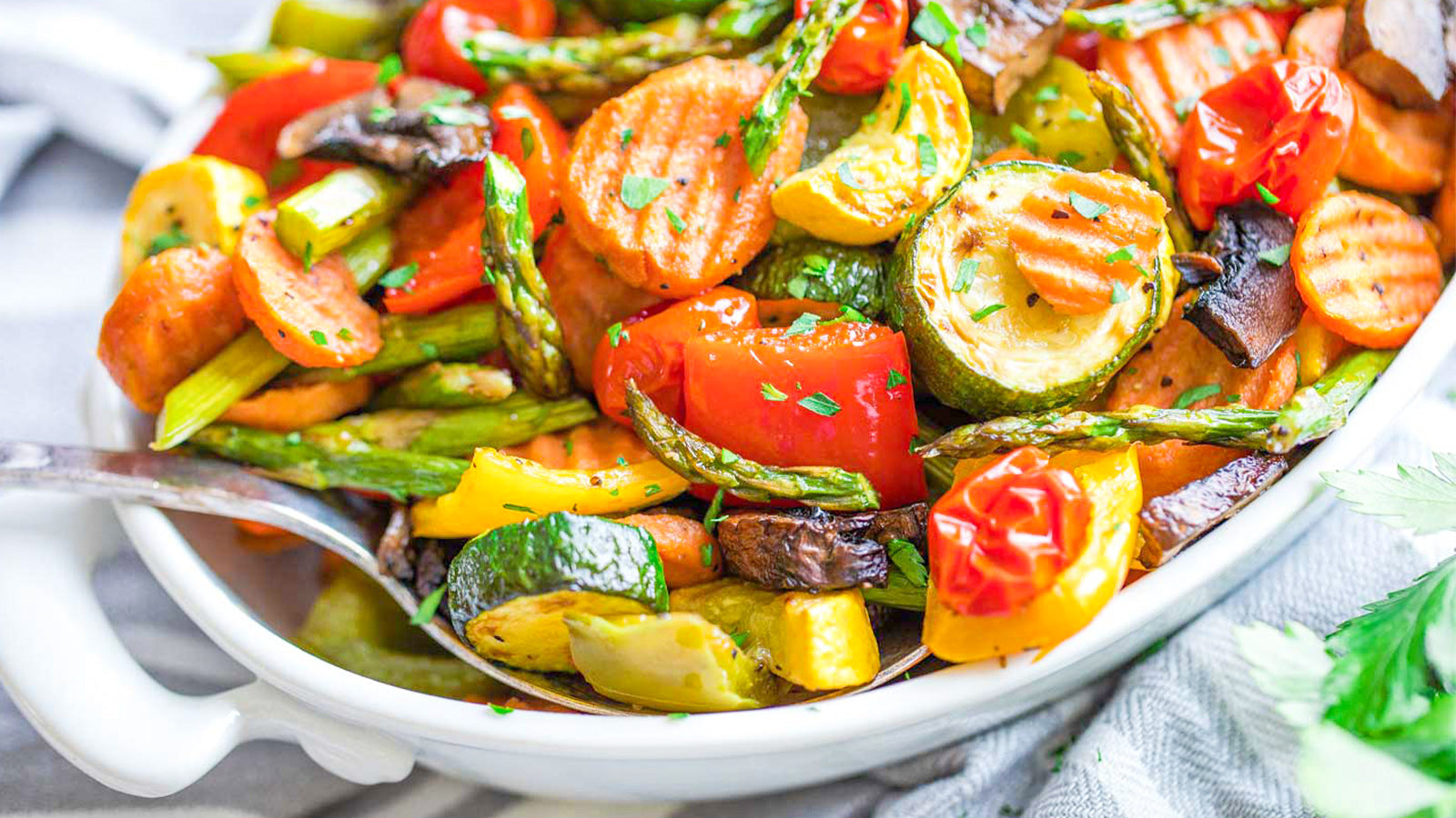 Lemon Herb Grilled Vegetables Recipe – Sensarte Cookware