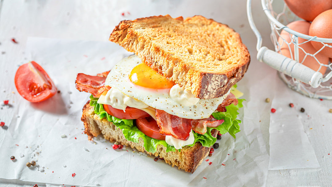 Recipe of Crab & Bacon Breakfast Sandwich