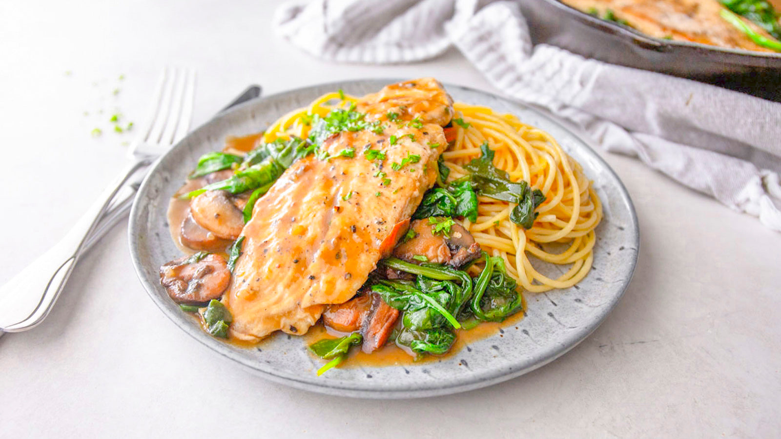 Chicken Marsala Recipe Creamy Mushroom Marsala Sauce – Sensarte Cookware