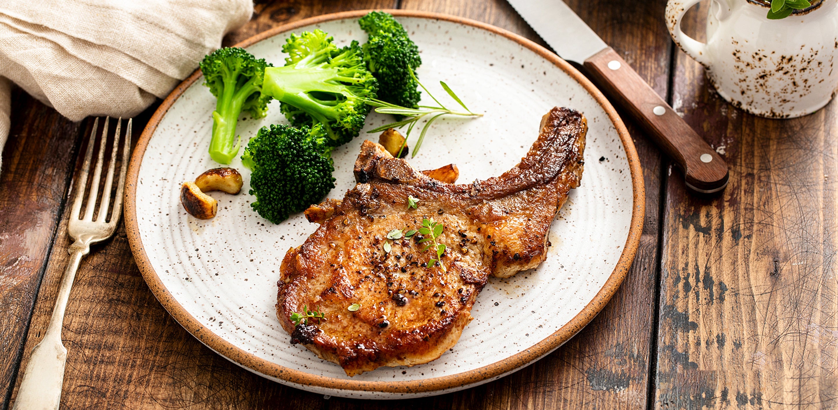 Honey Garlic Pork Chops Recipe Sweet & Savory – Sensarte Cookware