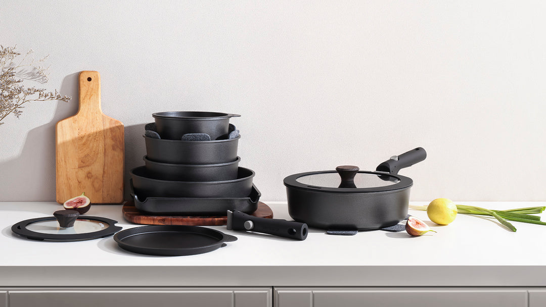 Discover the Innovation: Introducing the NEW SENSARTE Nonstick Detachable Handle Cookware Collection