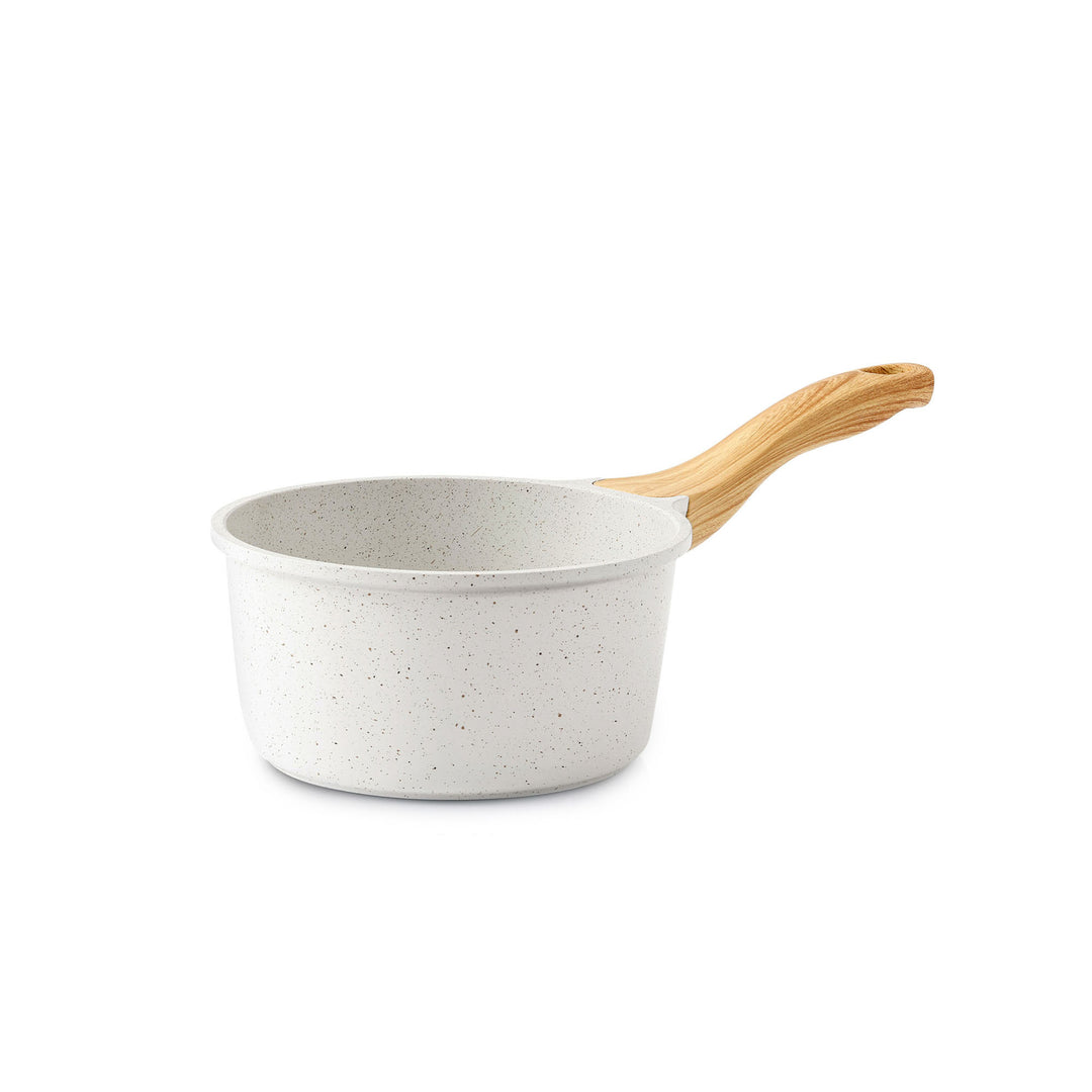 Sensarte 16-Piece Ceramic Cookware, Nonstick Surface, Even Heat Distribution, All Stove Compatible