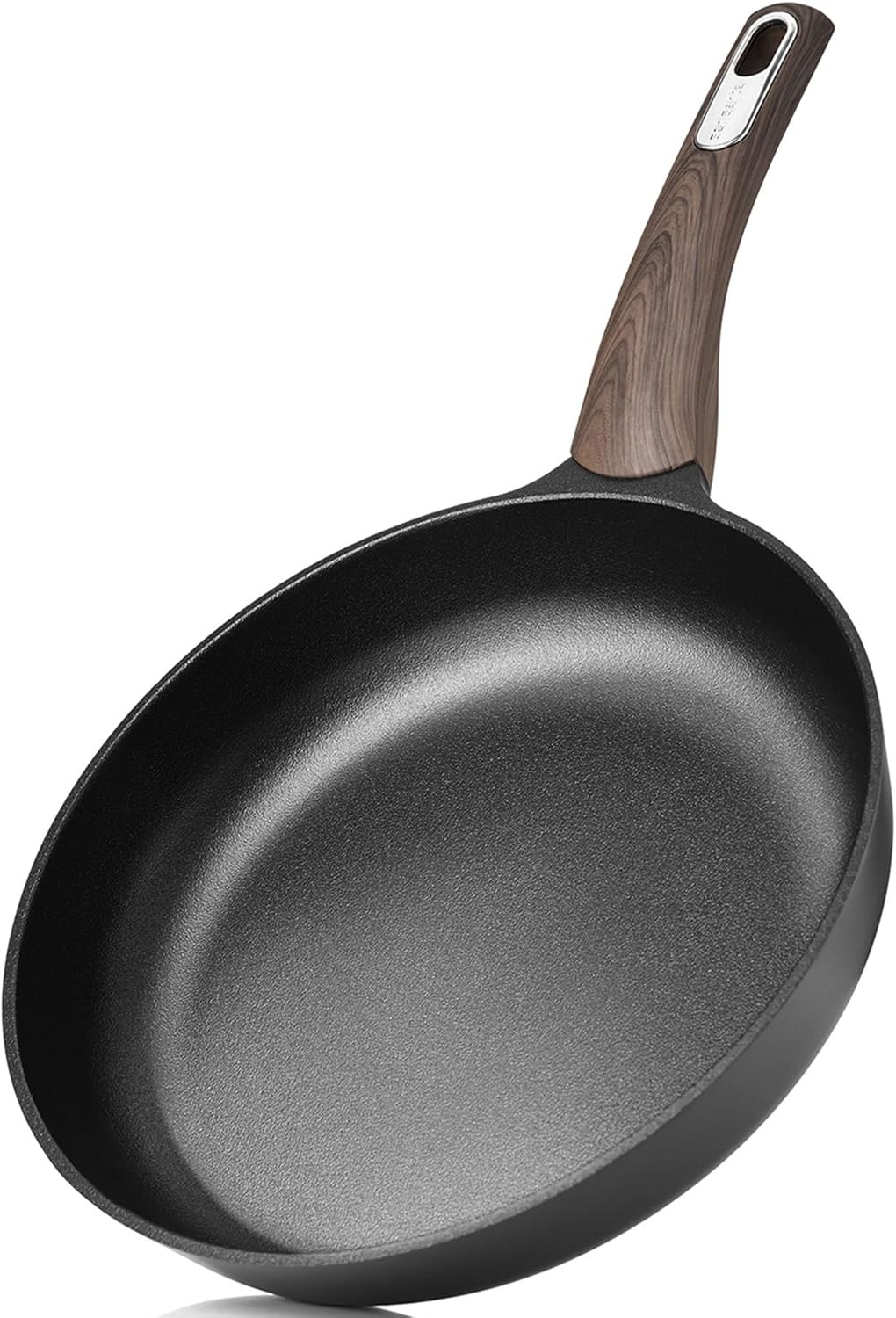 Sensarte Duramax Nonstick Frying Pan Skillet 8/9.5/11/12.5-Inch Non Stick Egg Pan Omelette Pans, Healthy Kitchen Cooking Chef's Pan, Free of Intentionally Added PFOA/PFOS, Induction Compatible, Black Visit the SENSARTE Store